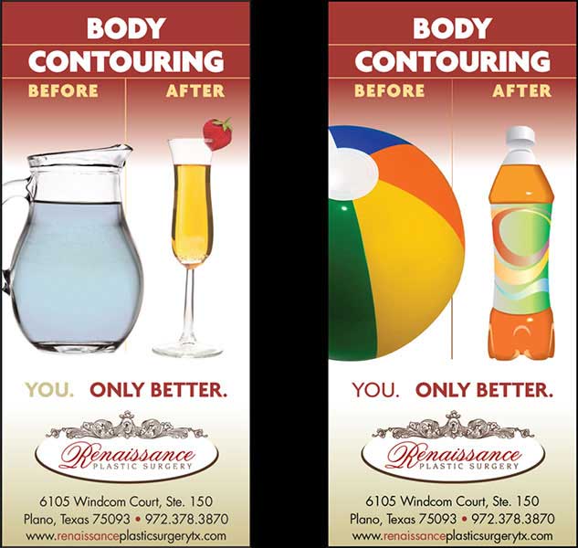 Body contour ad
